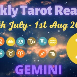 ♊️ GEMINI Weekly Tarot 26th July 2021 |“It’s LIKE THAT?!”| #Gemini #July#Tarot