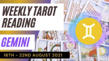 GEMINI ♊️Weekly Tarot 16th August 2021 |“A FULL CIRCLE moment for real!”| #Gemini #August#Tarot