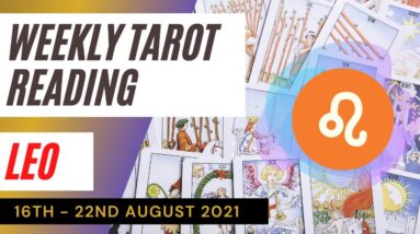 LEO ♌️Weekly Tarot 16th August 2021 |“A REVEALING of the PAST?!”| #Leo​ #August#Tarot