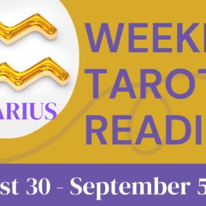 AQUARIUS ♒️Weekly Tarot 30th August 2021 |“Aaaaand we’re back to 2021!”| #Aquarius​ #September#Tarot