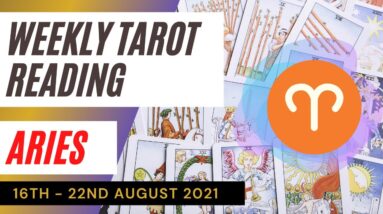 ARIES ♈️Weekly Tarot 16th August 2021  |“CREATION of Resources?!”| #Aries​ #August ​#Tarot