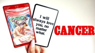 CANCER: Don't Be Fooled, They're CRAZY About You!