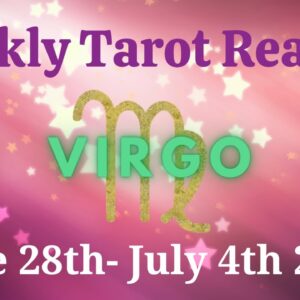 VIRGO Weekly Tarot 28th June 2021 |“Your INNER POWER is growing!”| #Virgo #July #Tarot