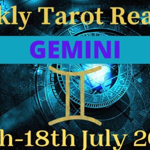 GEMINI Weekly Tarot 12th July 2021 |“An ERA-ENDING week?”| #Gemini #July#Tarot