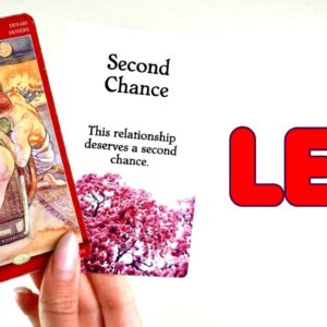 LEO: Someone Has Been PRAYING For A Second Chance With You!