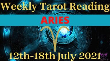 ARIES Weekly Tarot 12th JULY 2021|“What you LEARN NOW!”| #Aries​ #July ​#Tarot