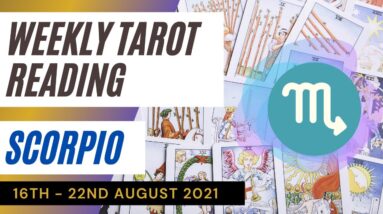 SCORPIO ♏️ Weekly Tarot 16th August 2021 |“ILLUMINATION of PSYCHIC knowing!”| #Scorpio #August#Tarot