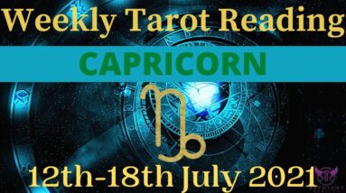 CAPRICORN Weekly Tarot 12th JULY 2021|“Realisations and FIRM DECISIONS!”| #Capricorn#July#Tarot