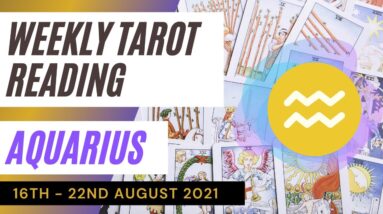 AQUARIUS ♒️ Weekly Tarot 9th August 2021 |“THE BEST WEEK OF THE YEAR!”| #Aquarius​ #August#Tarot