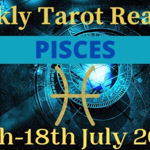 PISCES Weekly Tarot 12th JULY 2021 |“Time to SPEAK UP!”| #Pisces​#July #Tarot
