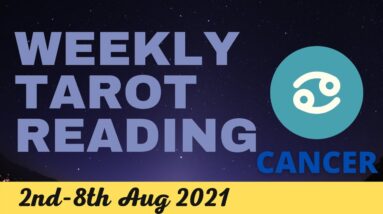 CANCER ♋️Weekly Tarot 2nd August 2021 |“Sometimes it’s JUST GOOD NEWS!”| #Cancer#August#Tarot