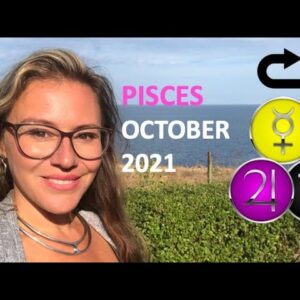 PISCES October 2021. GOOD NEWS! Saturn, Jupiter & Mercury Direct, 6 AREAS of Your Life IMPROVE a LOT