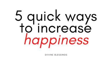 How to feel happier right now
