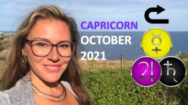 CAPRICORN October 2021. Good NEWS! Your PLANET is Turning Direct! PROGRESS and REWARDS will Follow!