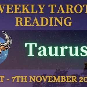 TAURUS ♉️ 1st - 7th November 2021 Tarot | “Run up to the ECLIPSE?!” #TaurusWeekly #TaurusTarot