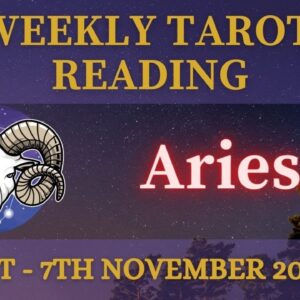 ARIES ♈️ 1st - 7th November 2021 | “The SWEETNESS of LIFE!?” #AriesWeekly #AriesTarot