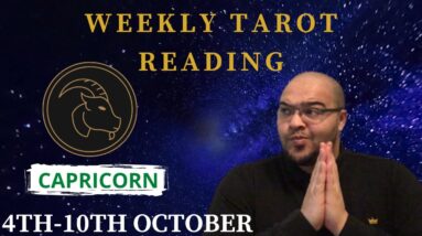 CAPRICORN ♑️ Weekly Tarot 4th October 2021 |“NEW STARTS for the HEART!”| #October#Tarot