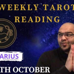 AQUARIUS ♒️ Weekly Tarot 4th October 2021 |“A VERY AQUARIUS WEEK!?”| #Tarot