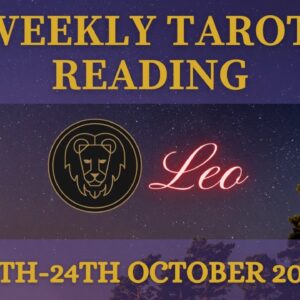 LEO ♌️Weekly Tarot 18th October 2021 |“JUSTICE will be served!”| #Leo​ #October