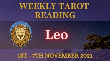 LEO ♌️ 1st - 7th November 2021 Tarot | “HOW you use your CHARISMA?!” #LeoWeekly #LeoTarot