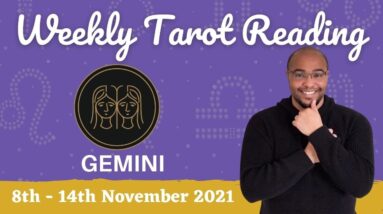 GEMINI ♊️ Weekly Tarot | 8th - 14th November 2021 | “FAMILY & MONRY matters?” #GeminiWeekly
