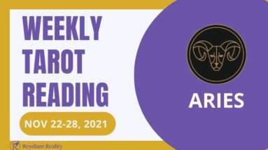 ARIES weekly Tarot ♈️ 22nd - 28th November 2021 | “Getting to GRIPS with YOUR FINANCES?” #AriesTarot