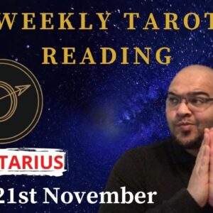 SAGITTARIUS Weekly Tarot  ♐️ 15th - 21st November | “The LUNAR TIDES HIT?” #SagittariusTarot