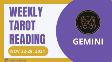 GEMINI weekly Tarot ♊️ 22nd - 28th November 2021 | “PROCESSING last week?!” #GeminiTarot #Gemini