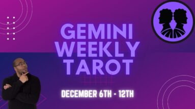 ♊️ GEMINI weekly Tarot reading | 6th - 12th December | #Gemini #WeeklyTarot