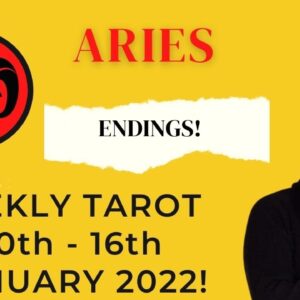 ♈️ARIES weekly tarot 10th - 16th January 2022 | “Putting an END TO THIS?!” | #AriesTarot