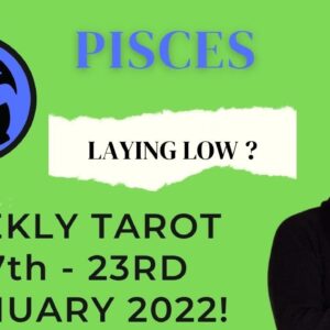 ♓️ PISCES weekly tarot 17th - 23rd January 2022 | “REFLECTION is PROTECTION!” | #ReydiantPisces
