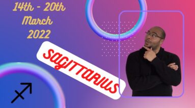 ♐️ SAGITTARIUS weekly tarot 14th - 20th March 2022 | “OVER, WELL EVERYTHING!” | #ReydiantSagittarius