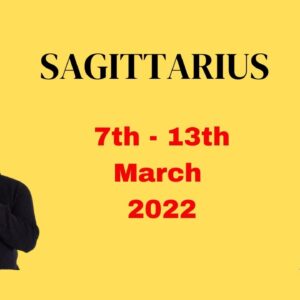 SAGITTARIUS ♐️ weekly tarot 7th -13th March 2022 |“Straight to THE HEART!?”|  #ReydiantSagittarius