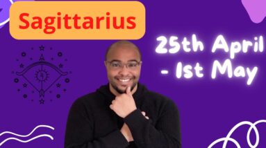 SAGITTARIUS ♐️ weekly tarot 25th April -1st May 2022 |“A SUNBLESSED week!”| #ReydiantSagittarius