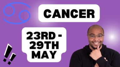 ♋️ CANCER weekly tarot 23rd - 29th May 2022 |“EMBODIED MATERIAL CHANGES?!”| #ReydiantCancer