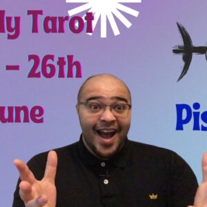 ♓️ PISCES weekly tarot reading 20th - 26th June 2022 |“CAREFUL WHAT YOU FIGHT FOR?”| #ReydiantPisces