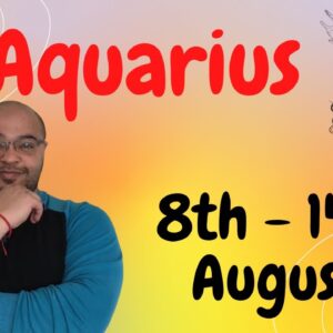 ♒️ AQUARIUS weekly tarot reading 8th - 14th August 2022 |“YOU’RE GOING FOR IT!”| #ReydiantAquarius