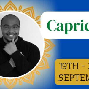 ♑️ CAPRICORN weekly tarot 19th - 25th September 2022|“A GLIMPSE into the FUTURE!”|#ReydiantCapricorn