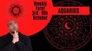 ♒️ AQUARIUS weekly tarot reading 3rd - 9th October 2022 |“If you NEED GOOD NEWS!”|#ReydiantAquarius