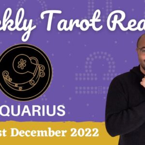AQUARIUS 2 WEEKLY TAROT ♒️ - HAPPY HOLIDAYS & NEW YEAR! 🙏🏽🔮😇🔮🙏🏽 #reydiantaquarius