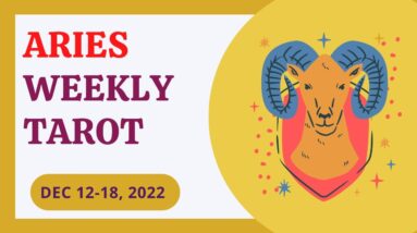 ARIES WEEKLY TAROT ♈️ LOVE MATTERS?! #reydiantaries