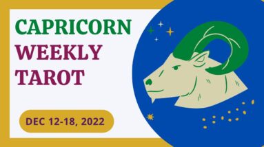 CAPRICORN WEEKLY TAROT ♑️ LIFE & CAREER SHIFTS! #reydiantcapricorn