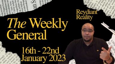 The WEEKLY GENERAL 📰🗞🌟 TIME TO CLEAR THE DEBRIS! 🌟🗞📰 #reydiantgeneral