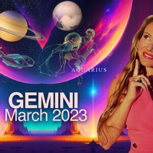 GEMINI March 2023. Your Life will CHANGE! Saturn Moves in Pisces, Pluto in Aquarius! What to Expect!