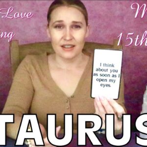 TAURUS: “THEY LITERALLY CAN’T STOP THINKING ABOUT YOU TAURUS!!” Your Love Reading
