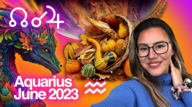 AQUARIUS June 2023. LOVE Enters Your Life! Someone Makes you Happy or Helps You for Months Ahead!