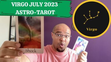 VIRGO JULY 2023 ♍️ ASTRO-TAROT | IT'S GETTING A LITTLE FIERY!? | #Reydiantreality