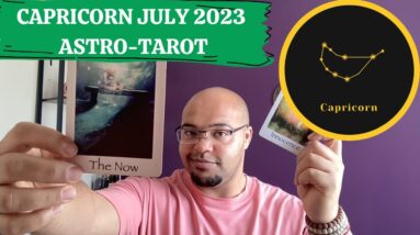 CAPRICORN JULY 2023 ♑️ ASTRO-TAROT | CHANGING OF YOUR CONNECTION TO PLACE?! | #Reydiantreality