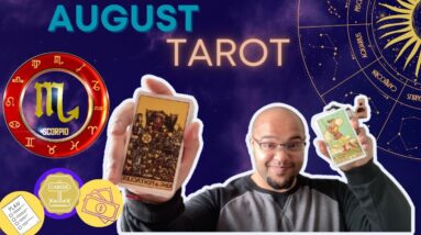 SCORPIO AUGUST TAROT ♏️ | LOVE, MONEY, PLANS, CAREER #reydiantscorpio