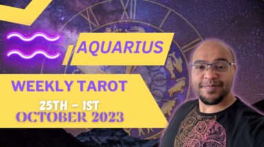 AQUARIUS Weekly Tarot ♒️ |THE WIND FAVOURS YOUR PATH?!| #aquariustarot #aquariusweekly